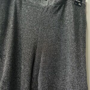 New York & Company Silver Wide Leg Pants